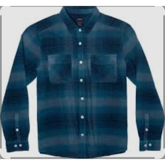 RCVA Other - RVCA Cruz Ls Flannel Long Sleeve Sz S Shirt Men's Size M Regular Fit New